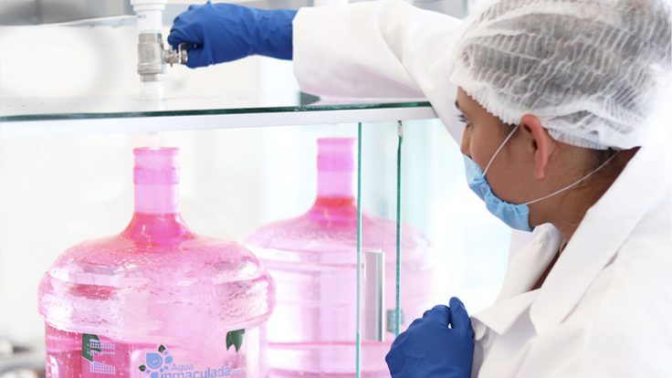 Agua Inmaculada water purification plants